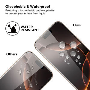 ฟิล์มกันรอยหน้าจอโทรศัพท์มือถือ 13 14 15 16 Pro กระจกนิรภัยใสสำหรับ iPhone 16 Pro - Product Image 5