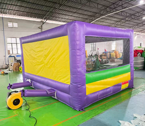 เกมยิงเป้าเป่าลมสำหรับงานปาร์ตี้ พร้อมลูกบอล เกมยิงธนูเป่าลมแบบแข่งขัน Knock <span class=keywords><strong>Me</strong></span> Out - Product Image 4