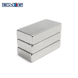 Bloque de imanes N50 magnetizados de espesor recubierto de <span class=keywords><strong>zinc</strong></span> con imán rectangular de neodimio de exportación sin políticas - Product Image 1