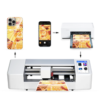 Máquina de Corte de Protectores de Pantalla de Hidrogel Teneth al por Mayor, Plotter de Película para Productos Móviles TPU TPH, Conexión WiFi Azul