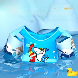Gilet de sauvetage en mousse pour enfants, pour garçons et bébés débutants, avec flotteurs de bras anti-retournement et anti-évanouissement - Product Image 5