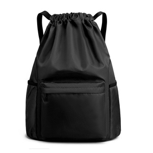 Sac à dos à cordon double épaule avec séparation humide/sec, imperméable, pour l'entraînement en extérieur et la salle de sport - Product Image 3