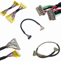 Harga Pabrik Df14-30s-1.25c 30 Pin Konektor Kabel Lvds untuk Motherboard Mini Itx