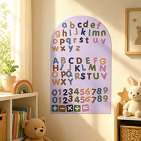 Tableau magnétique personnalisé UCI, autocollant effaçable, tableau interactif mural, autocollants tableau noir/blanc en polyester