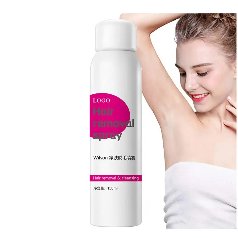 Stop Growth Haaren tfernungs creme benutzer definierte Natural Ingredient Schmerzloses Haaren tfernungs spray für Männer OEM ODM AEROSOL Kosmetik fabrik