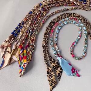 Chaîne de remplacement pour bandoulière, accessoire foulard, décoration métallique sous le bras, longue, style Evelyn, pour <span class=keywords><strong>sac</strong></span> fait main tendance - Product Image 1