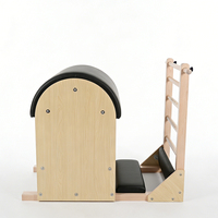 Máquina de Pilates Ladder Bucket de madera, herramienta versátil para yoga y ejercicio, para entrenamiento de fuerza del core