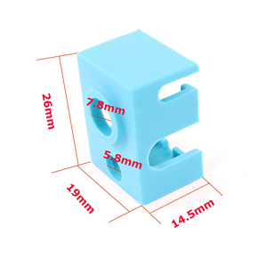 V6 Hotend Silicone <strong>Sock</strong> Cover for Prusa MK3 MK3S MK3S Plus Voron <strong>3D</strong> <strong>Printer</strong> Extruder <strong>Heater</strong> <strong>Block</strong> Nozzle Protection - Product Image 3