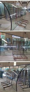 Panneau de verre architectural incurvé simple ou double, trempé, sur mesure, prix usine, vente chaude - Product Image 4