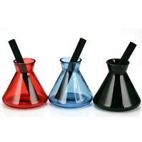 Diffuseur de parfum d'ambiance de luxe en verre en forme de fiole conique, marque privée, avec logo personnalisé, pour aromathérapie