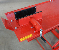 Table élévatrice de moto de réparation de cric hydraulique de 1000 lb avec conception de ciseaux pour l'entretien et le soutien