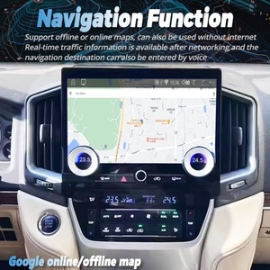 Reproductor Multimedia para Auto con Navegación GPS Android 13, Pantalla QLED, HU para Toyota Land Cruiser 2016-2022, Carplay, BT, Radio para Auto de 11.6 Pulgadas - Product Image 3