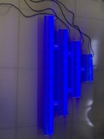 Fontaine d'extérieur à LED, cascade, étanche IP68, montage mural, décoration de piscine et de jardin, durable, ABS+acrylique, 12W, cascade d'eau pour piscine