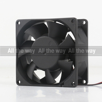 Kipas Pendingin Sunon 5V 24V 48V DC 12V 9.1W AC EC 8038 80X80X38MM 8CM untuk Chassis Server, Volume Udara Tinggi, Senyap, 2-kabel PMD1208PMB1-A