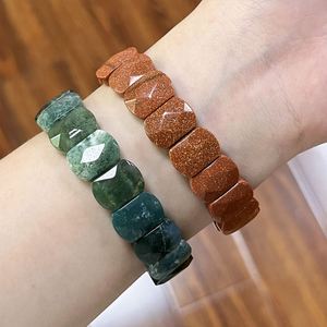 Natural Stone <b>Bracelet</b> Colorful Glass <b>Beaded</b> Intuition Enhancer Professional High Profit Margin Item Fast Shipping - Product Image 4