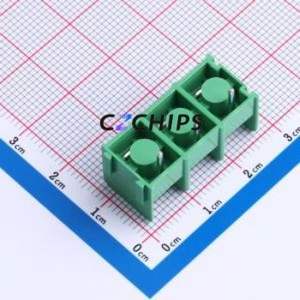 MX8500-8.5-03P-GN01-Cu-S-A Barrier Terminal Block Through hole Component THT,P=8.5mm Connector Two Sides 8.5mm 1x3P Straight Pin - Product Image 2