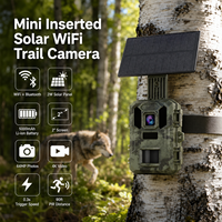 Kamera Sensvision De Chasse IP66 Tahan Air Panel Surya Terpisah 4K 64MP WiFi BT 4G LTE Kamera Berburu Satwa Liar Luar Ruangan
