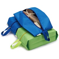 À la mode Polyester sport Gym sac de rangement étanche poussière chaussure sac de voyage avec fermeture éclair chaussure sac de sport impression de Logo personnalisé