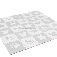 Matras Puzzle Busa EVA Mudah Dirawat Berbagai Ukuran Halus 30x30 cm Ubin Busa Puzzle Bebas Formaldehida Matras Bermain Bayi Blok