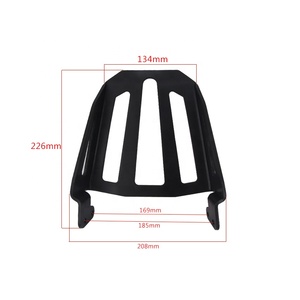 Accessoires de moto porte-bagages arrière noir pour Yamaha Star Bolt XVS950 XV950 XVS XV <span class=keywords><strong>950</strong></span> R 2014-2017 - Product Image 6