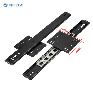 Charnière Tiroir Rail Pliant Dit Extérieur Bois Coulissant Patch Raccord Pivot Poche Porte Glissière Armoire Pousser pour Ouvrir Système Cuisine - Product Image 1