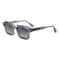 Lunettes de soleil carrées en acétate pour hommes et femmes, polarisées, anti-reflets, UV400, pour la conduite en extérieur, classiques, avec logo personnalisé, fournisseur