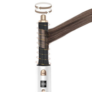 Sèche-cheveux professionnel à double tension avec brosse rotative à air chaud en céramique et tourmaline, idéal pour les cheveux fins - Product Image 3