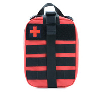 Sac à dos d'urgence à ouverture rapide en nylon Molle pour la randonnée, la chasse et le sport – Trousse médicale vide pour outils et premiers secours