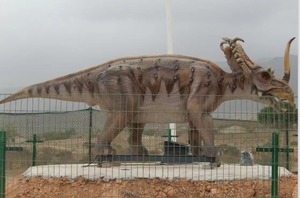 Disfraz de dinosaurio caminando para adultos para <span class=keywords><strong>Jurassic</strong></span> <span class=keywords><strong>Park</strong></span>, disfraz de dinosaurio realista para adultos, <span class=keywords><strong>Triceratops</strong></span> - Product Image 4