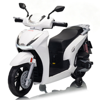 Moto Elettrica per Bambini Honda con Licenza Ufficiale, Alimentata a Batteria 12V, per Bambini dai 2 ai 7 Anni