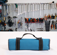 Bolsa Enrollable para Herramientas de Lona Resistente 600D, Color y Logotipo Personalizados, Se Acepta OEM/ODM, Uso en Exteriores y Reparaciones del Hogar, Garantía de 3 Años