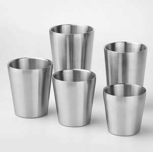 Tazze in Acciaio Inox 304 a Doppia Parete con Logo Personalizzato, 6oz 10oz, Tazze Isolate in Metallo per Birra e Caffè, Articoli Personalizzati per Regali - Product Image 1