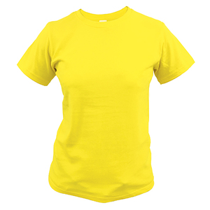 Estilo Premium 180 Gsm/5,3 oz Ring Spun <span class=keywords><strong>Jersey</strong></span> señoras manga corta Camisetas <span class=keywords><strong>cuello</strong></span> redondo alta calidad 100% algodón <span class=keywords><strong>Mujer</strong></span> camiseta - Product Image 4