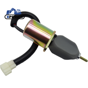 Piezas OEM EB22 EB27-2 EB50-2 SL7600 SL7800, Piezas Eléctricas para Excavadora, Válvula Solenoide 1753ES-12A3U  119807-77800 - Product Image 1