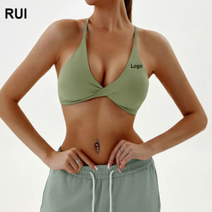 Ruiquwin 2025ใหม่ชุดชั้นในกีฬาโยคะพิมพ์ลายไร้รอยต่อสำหรับผู้หญิงฟิตเนสยิมออกกำลังกายวิ่งระบายอากาศได้ดีแห้งเร็ว - Product Image 1