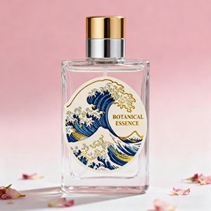 Pegatinas de decoración de boda de lámina dorada, pegatinas de sellado láser <span class=keywords><strong>Flash</strong></span>, etiquetas adhesivas para caja de regalo - Product Image 5