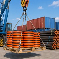 Protecteur de filetage de tuyau de forage de type Klepo à commande pneumatique API