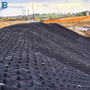 Mur de soutènement en plastique HDPE Geocell en <span class=keywords><strong>nid</strong></span> <span class=keywords><strong>d</strong></span>'<span class=keywords><strong>abeille</strong></span> pour les allées de <span class=keywords><strong>gravier</strong></span> et la construction de bases routières Stabilisateur de matériau PP chez Dooprice - Product Image 3