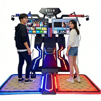 360 Degrés Interactif 9D VR Tir Arcade Jeu Zombie Storm Battle 2 Joueurs Multijoueur Coin Pusher VR Intérieur Métal PC