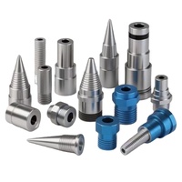 Pièces en acier inoxydable/aluminium usinées sur commande par CNC et électroérosion à fil, composants anodisés 6061-T6 pour l'automatisation et la robotique