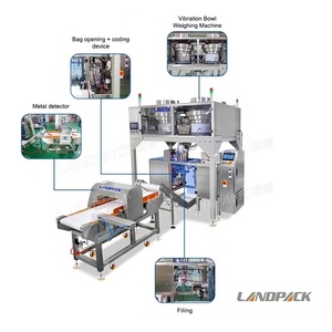 Mixed Nuts Premade Ziplock Stand up Packaging Packing Machine Economical Nuts Mixing <b>Mini</b> Machine Single Station Vibrati - Product Image 4