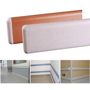Protezione da parete <span class=keywords><strong>in</strong></span> <span class=keywords><strong>plastica</strong></span> per uso ospedaliero con protezione da parete angolare <span class=keywords><strong>in</strong></span> gomma resistente con profilo Rammschutz - Product Image 2