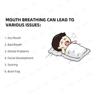 HLK Nuevo Material Adhesivo Suave Personalizado Anti Ronquidos Hidratante en Forma de Labios Parche de Hidrogel para la Boca para Dormir - Product Image 6