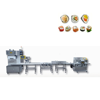 Ligne de production industrielle automatique haute capacité Hengyuan pour 3000 rouleaux de sushi et boulettes de riz