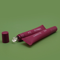 Tubes cosmétiques personnalisés écologiques en plastique de 10 ml, 15 ml, 20 ml, à presser, pour brillant à lèvres et baume à lèvres, avec impression, en promotion