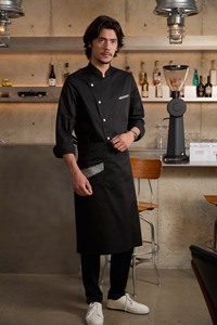 Uniforme de <span class=keywords><strong>Chef</strong></span> para Hombre, para Restaurante y Hotel, Ropa de Trabajo Profesional para Cocina, Diseñada para Uso en Hostelería - Product Image 6