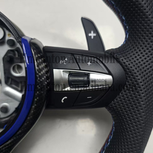 Nuevo Producto al por Mayor: Volante de Cuero y Fibra de Carbono para BMW Serie 3, Serie 5, F10, F20, F30, F90, F01, F02 - Product Image 4