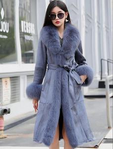 Nuovo <span class=keywords><strong>Cappotto</strong></span> <span class=keywords><strong>in</strong></span> Vera <span class=keywords><strong>Pelliccia</strong></span> di Coniglio a Doppia Faccia 2026 da Donna, Lunghezza Media, Invernale, Aderente, con Collo <span class=keywords><strong>e</strong></span> Polsini <span class=keywords><strong>in</strong></span> <span class=keywords><strong>Pelliccia</strong></span> di Volpe, Abbigliamento <span class=keywords><strong>in</strong></span> <span class=keywords><strong>Pelliccia</strong></span> - Product Image 3