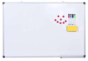 <span class=keywords><strong>Tableau</strong></span> noir magnétique en émail <span class=keywords><strong>vert</strong></span> avec cadre en aluminium pour usage scolaire, tailles personnalisables - Product Image 6