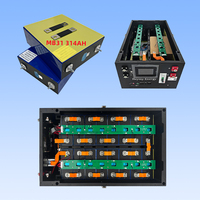 Stock Europe Kits DIY 10KW 15KW avec boîtier de batterie solaire intelligent JK BMS 16S 200A, compatible batteries LiFePO4 48V 200Ah 280Ah 320Ah 280